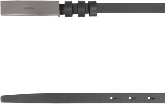 25SS 막스마라 레귤러 벨트 NEWPLATE152514501013600 001 black - MAX MARA