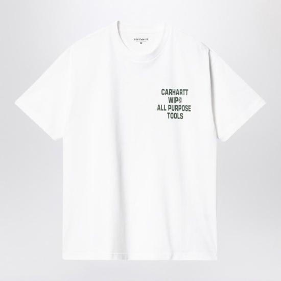 25SS 칼하트 WIP 반팔 티셔츠 I033949CO 02XX WHITE