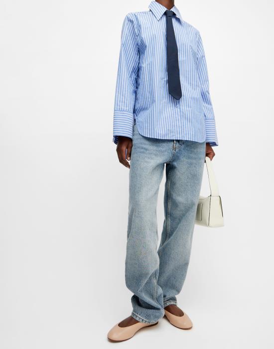 25SS 랑방 플랫 슈즈 FWBAMB02NAPAP2409 BEIGE - LANVIN