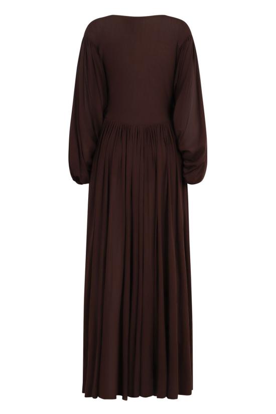 25SS 필로소피 미디 원피스 04332118 0102 brown - PHILOSOPHY