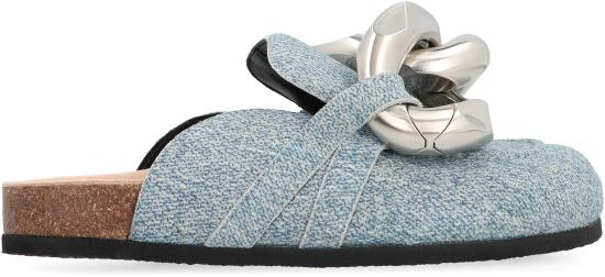 25SS JW앤더슨 뮬/슬리퍼 LF0048LA0238 800 Denim - JW ANDERSON