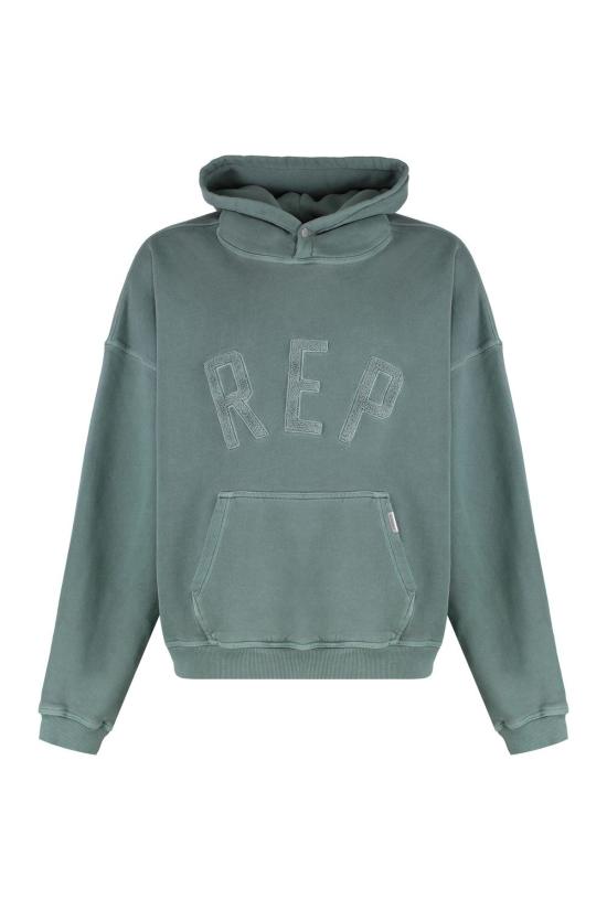 25SS 리프레젠트 후드 티셔츠 MLM41211 39 green