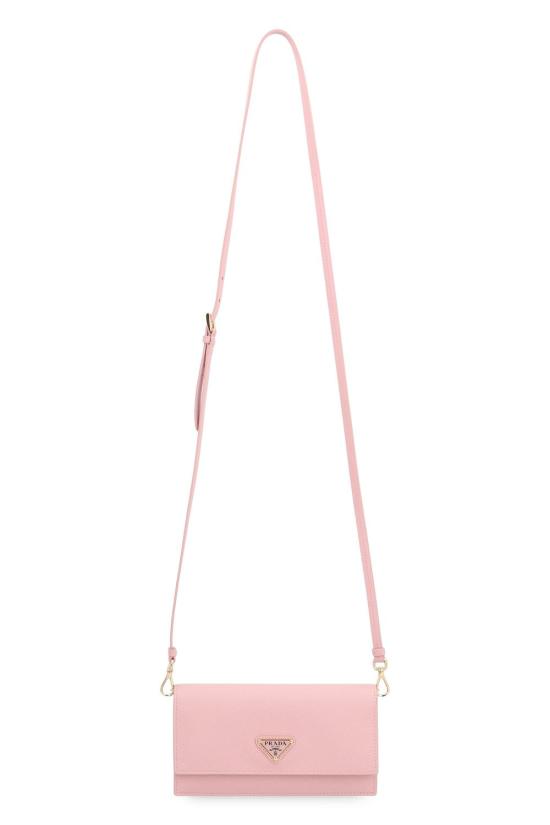 25SS 프라다 사피아노 레더 미니 백 1NF0592DB3 F0924 Pink - PRADA