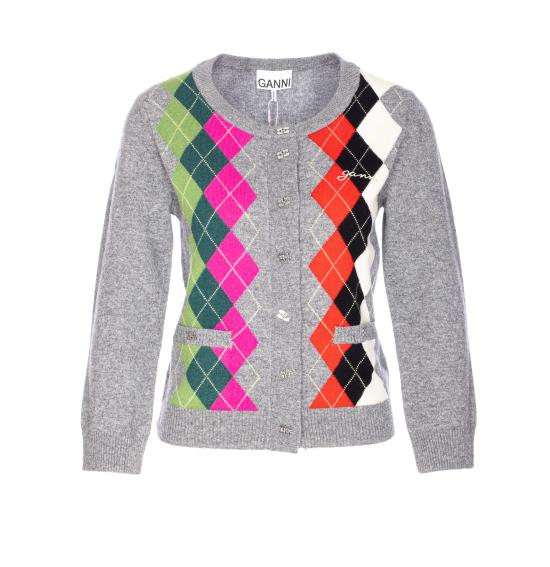 25FW 가니 가디건 K2512 921 Grey