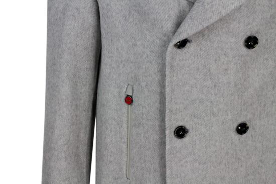 25FW 키톤 코트 UW1203V0361B 4008 Grey - KITON