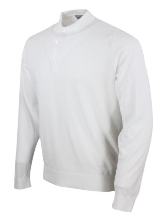 25FW 존스메들리 폴로 티셔츠 BRADWELL LS WHITE White - JOHN SMEDLEY