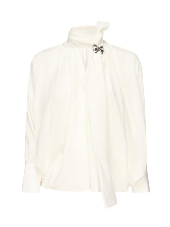 25FW 막스마라 블라우스 2521116081600 001 White