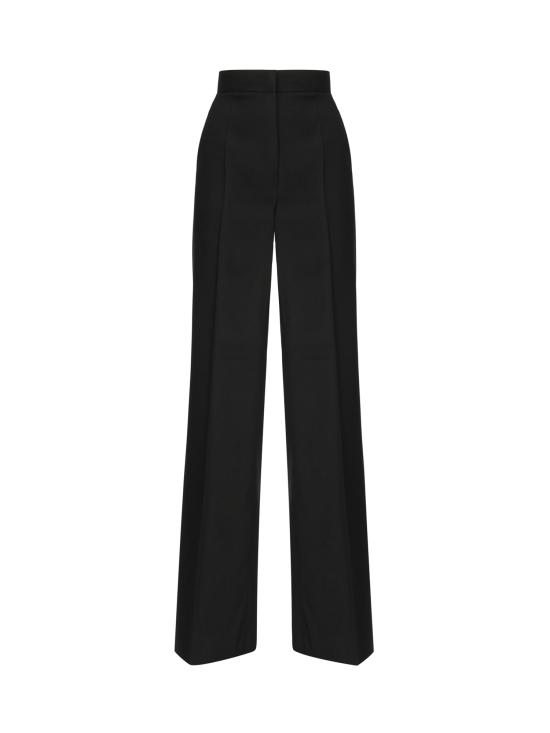 25FW 막스마라 스트레이트 팬츠 2521136121600 004 Black