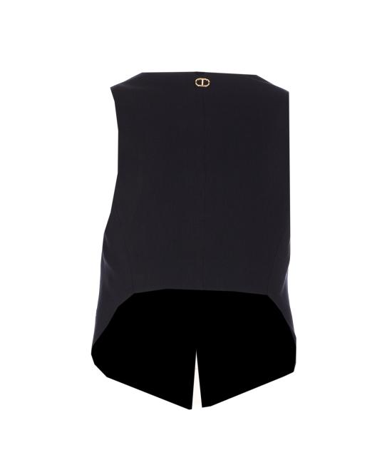 25FW 트윈셋 베스트 252TP2621 00006 Black - TWINSET