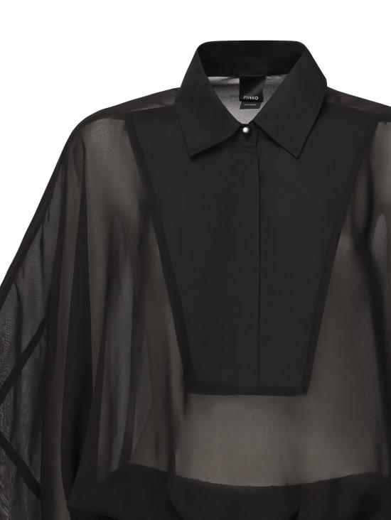 25FW 핑코 셔츠 105571 A2VNZ99 Black - PINKO