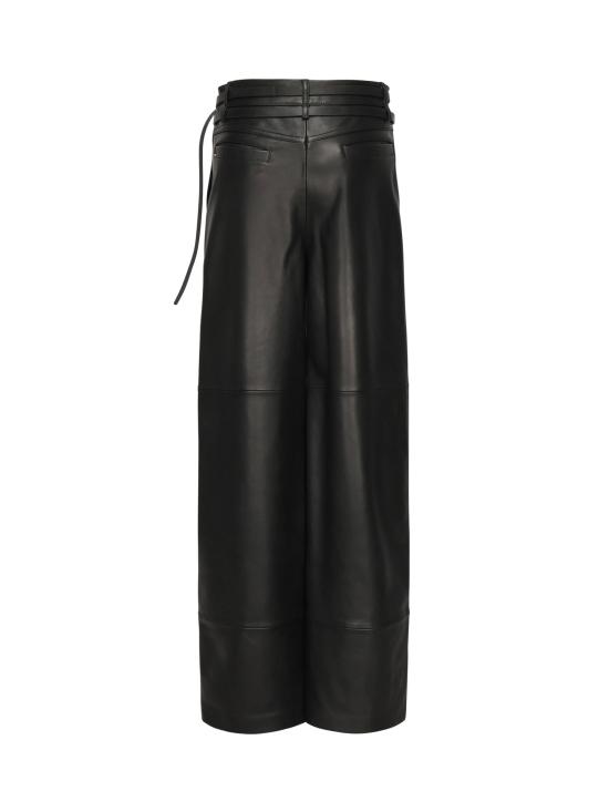 25FW 스포트막스 팬츠 2522436011600 001 Black - SPORTMAX