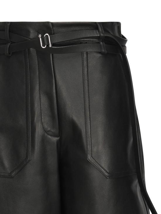 25FW 스포트막스 팬츠 2522436011600 001 Black - SPORTMAX