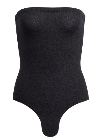 24FW 알라이아 바디수트 티셔츠 AA9B03196M826 995 NOIR ALAIA