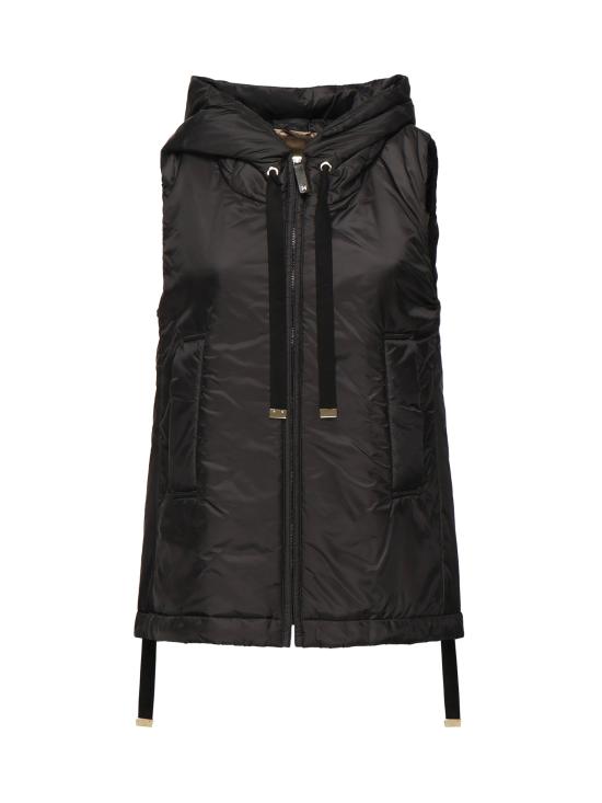 25FW 막스마라 더 큐브 GREENGO 그린고 후디드 패딩  2529296024600 009 Black