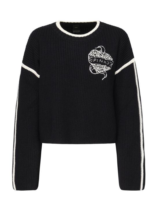 25FW 핑코 스웨터 105397 A2PKEZ1 Black