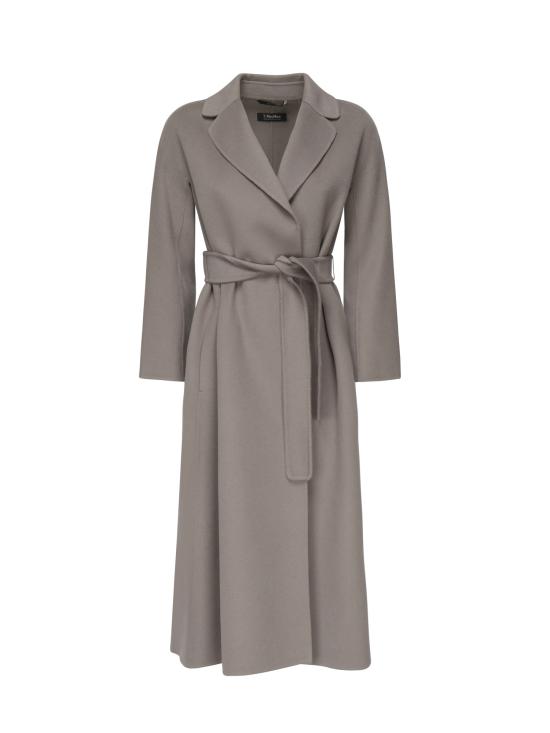 25FW 에스막스마라 에스투리아 버진울 코트  2529016081600 069 Medium gray