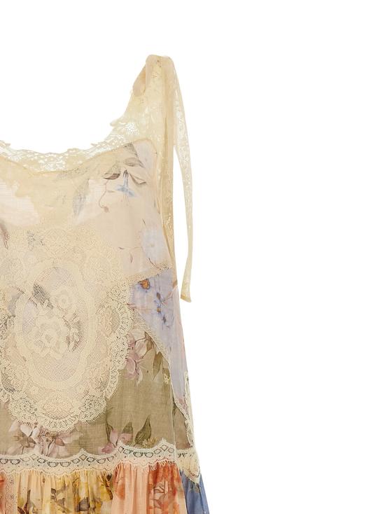 25FW 짐머만 미디 원피스 4596DSS255SPLI Multicolor - ZIMMERMANN