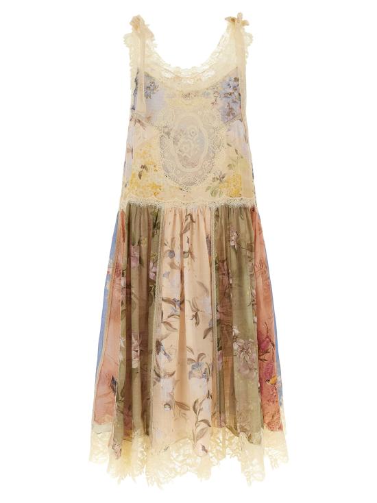 25FW 짐머만 미디 원피스 4596DSS255SPLI Multicolor - ZIMMERMANN