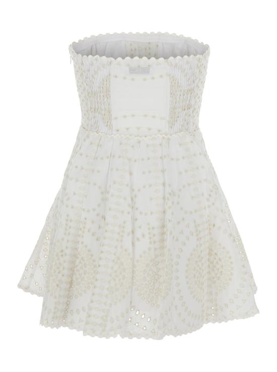 25SS 차로루이즈 숏 원피스 254601IVORYNELUM White - CHARORUIZ