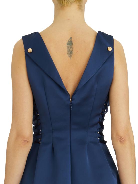 25SS 엘리자베타프랜치 수트 세트 LAB77251E2DC8 Blue - ELISABETTA FRANCHI