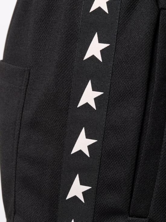 25FW 골든구스 트레이닝/조거 팬츠 GMP00877 P000521 80203 BLACK WHITE - GOLDEN GOOSE