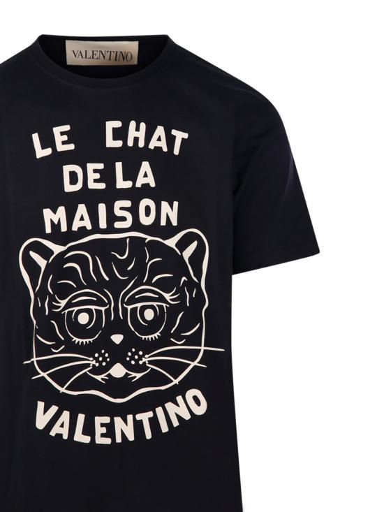 25FW 발렌티노 가라바니 반팔 티셔츠 7V3MG16PB32 9RA NERO BURRO - VALENTINO GARAVANI