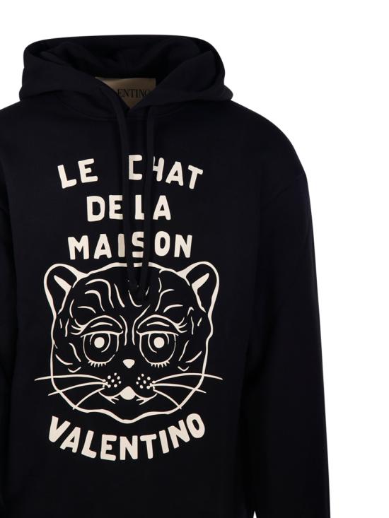 25FW 발렌티노 가라바니 후드 티셔츠 7V3MF28NB33 9RA NERO BURRO - VALENTINO GARAVANI