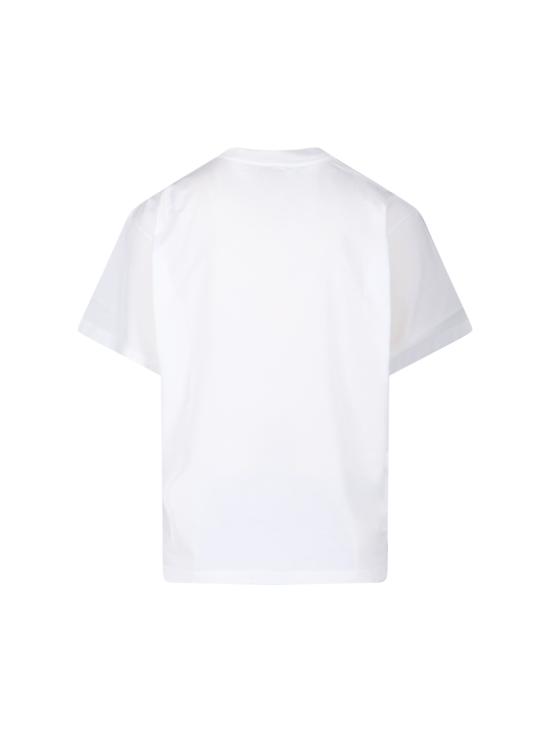 25FW MM6 메종마르지엘라 반팔 티셔츠 SH0GC0032 S24312 101 White - MM6 MAISON MARGIELA