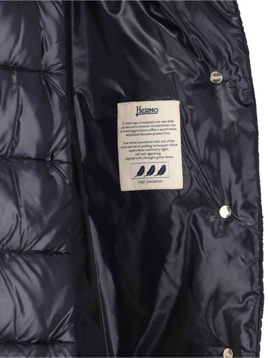 25FW 에르노 패딩 PI0177DIC 12017Z 9300 Black - HERNO