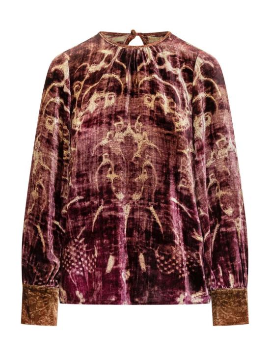 25FW 피에르루이마샤 블라우스 CML11947516438101 BORDEAUX RED