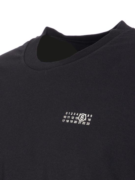 25FW MM6 메종마르지엘라 반팔 티셔츠 SH2GC0031 M20048900 Black - MM6 MAISON MARGIELA