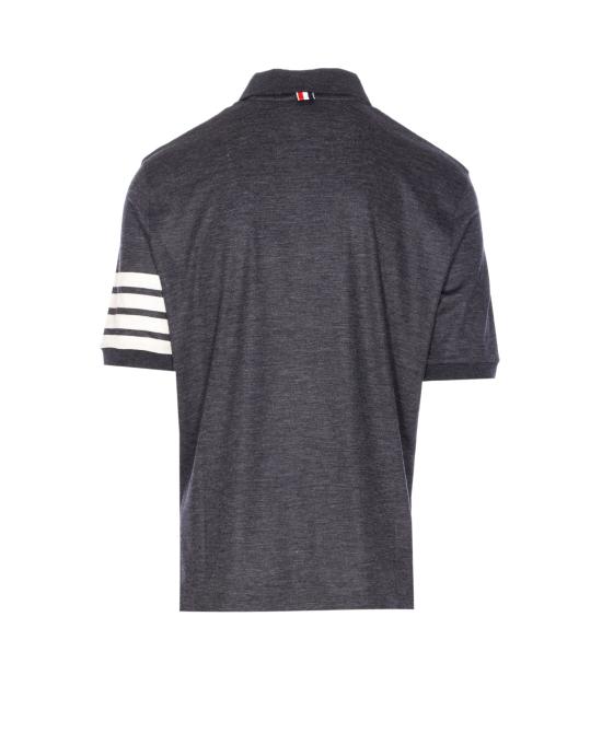 25FW 톰브라운 폴로 티셔츠 MJP228A J0213015 Grey - THOM BROWNE