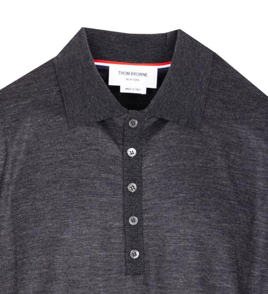 25FW 톰브라운 폴로 티셔츠 MJP228A J0213015 Grey - THOM BROWNE