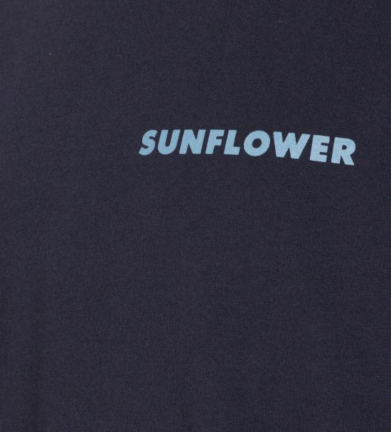 25FW 선플라워 반팔 티셔츠 2103 NAVY Blue - SUNFLOWER