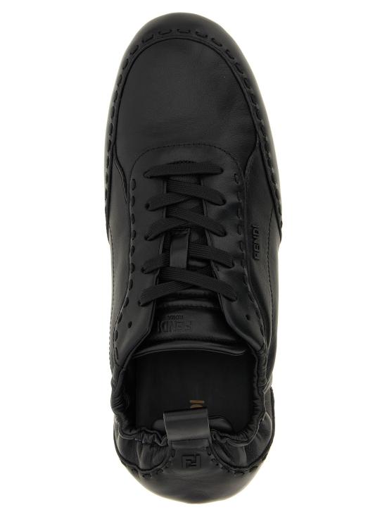 25FW 펜디 핏 레더 로우탑 스니커즈 7E1799AE86F0ABB - FENDI