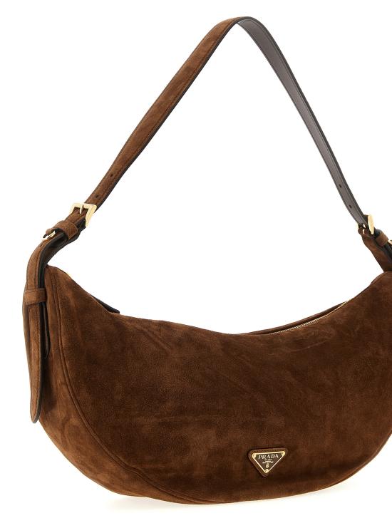 25FW 프라다 숄더백 1BC255VOVO2C4SF0324 Brown - PRADA