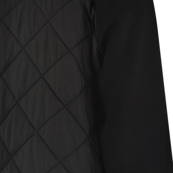 25FW 위켄드막스마라 ZOLFO 졸포 퀼티드 백 버진 울 미디 코트  2525496022600 BLACK - WEEKEND MAX MARA