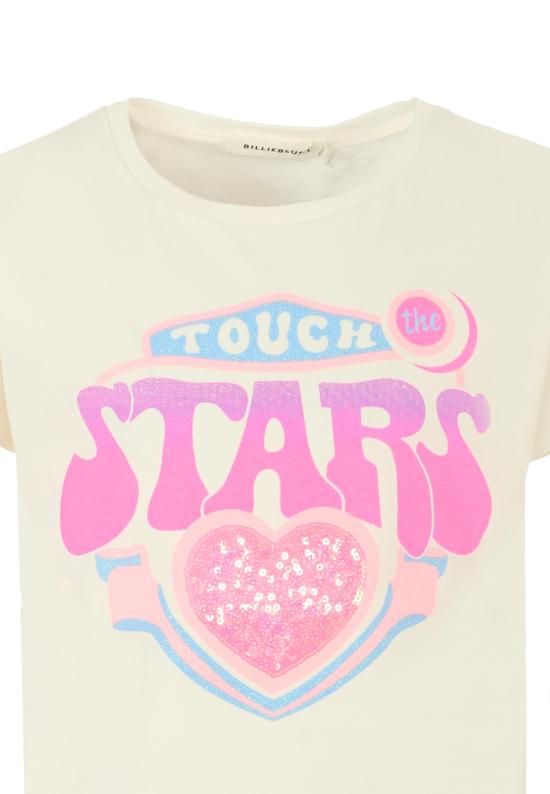 25FW [키즈] 빌리블러쉬 티셔츠 U21399 121 IVORY - BILLIEBLUSH