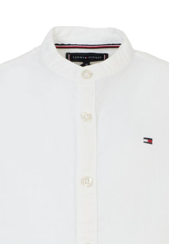 25SS [키즈] 타미힐피거 탑 KB0KB09557 YBR WHITE - TOMMY HILFIGER