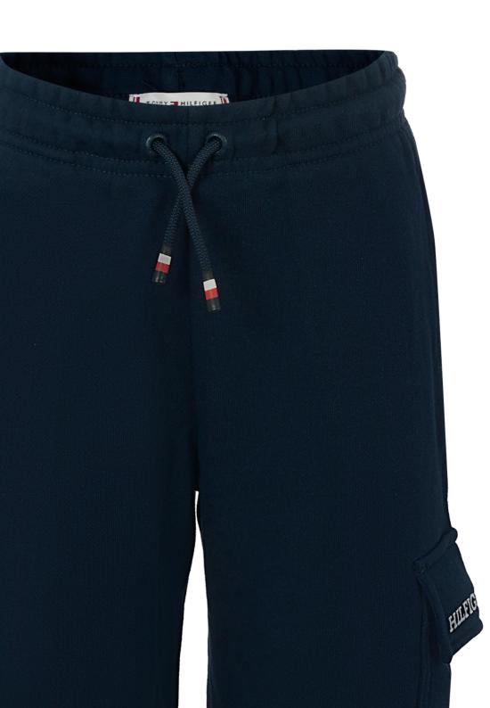 25SS [키즈] 타미힐피거 스트레이트 팬츠 KS0KS00622 C1G BLUE - TOMMY HILFIGER