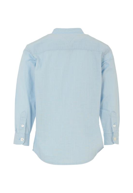 25SS [키즈] 타미힐피거 탑 KB0KB09557 C1O LIGHT BLUE - TOMMY HILFIGER