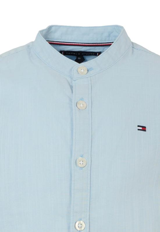 25SS [키즈] 타미힐피거 탑 KB0KB09557 C1O LIGHT BLUE - TOMMY HILFIGER