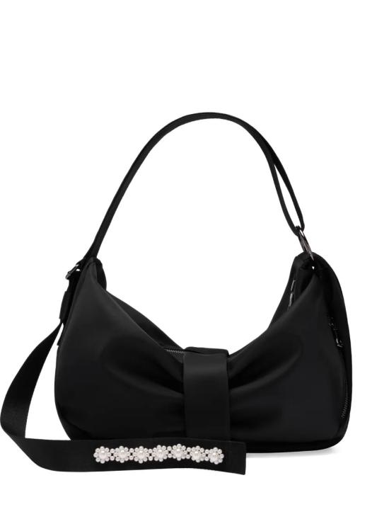 25FW 시몬로샤 숄더백 BAG199B 0761 BLACK PEARL