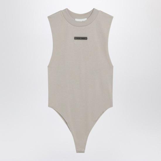 25FW 피어오브갓 바디수트 티셔츠 125SP257131FW TI BROWN