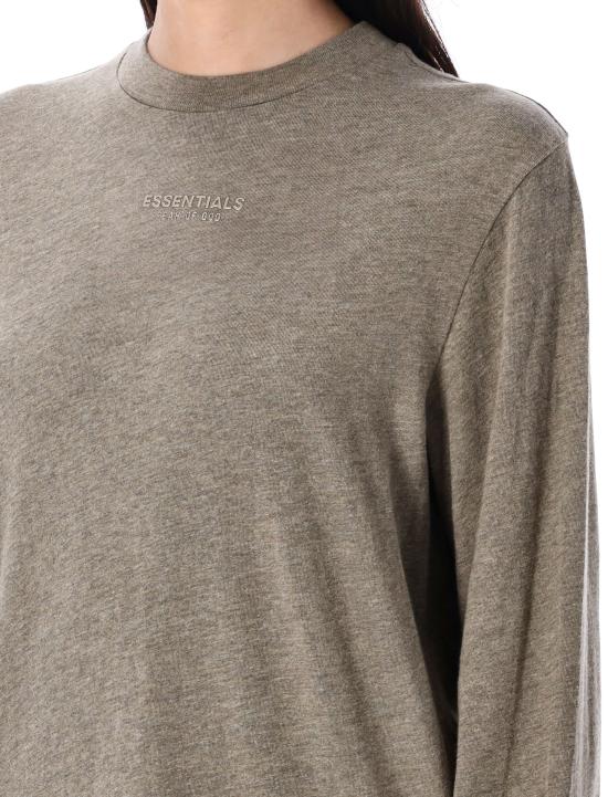 25FW 피어오브갓 긴팔 티셔츠 125SP255883FW HH GREY - FEAR OF GOD