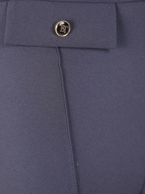 25FW 엘리자베타프랜치 스트레이트 팬츠 PA12156E2 110 BLACK - ELISABETTA FRANCHI