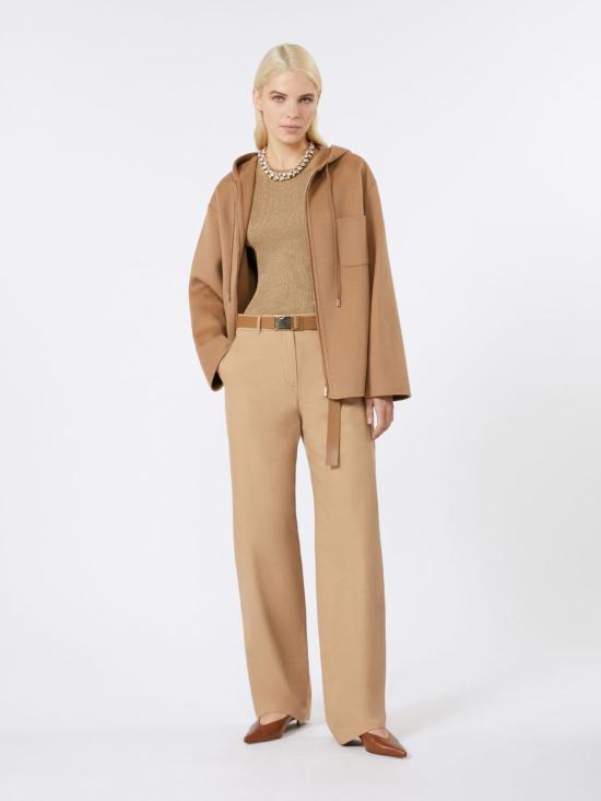25FW 막스마라 스튜디오 스트레이트 팬츠 2526136111600002 CAMEL - MAX MARA STUDIO