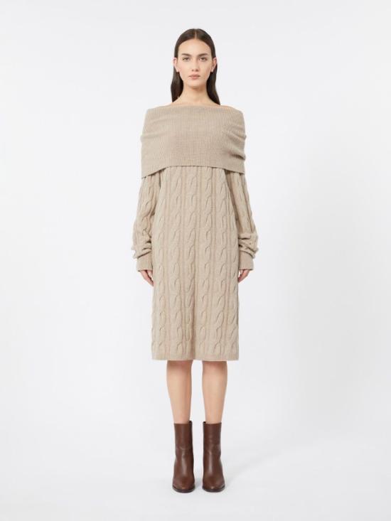 25FW 막스마라 스튜디오 미디 원피스 2526326022600004 GREY - MAX MARA STUDIO