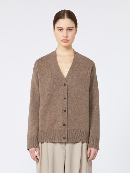 25FW 에스막스마라 가디건 2529346023600007 HAZELNUT - 'S MAX MARA