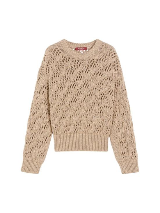 25FW 막스마라 스튜디오 스웨터 2526366141600001 GOLD